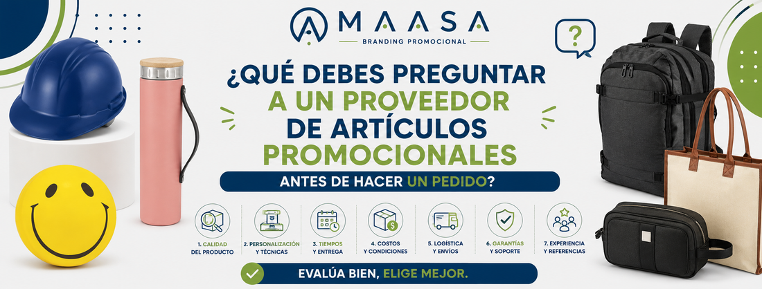 Proveedor de artículos promocionales para empresas: preguntas clave antes de hacer un pedido.