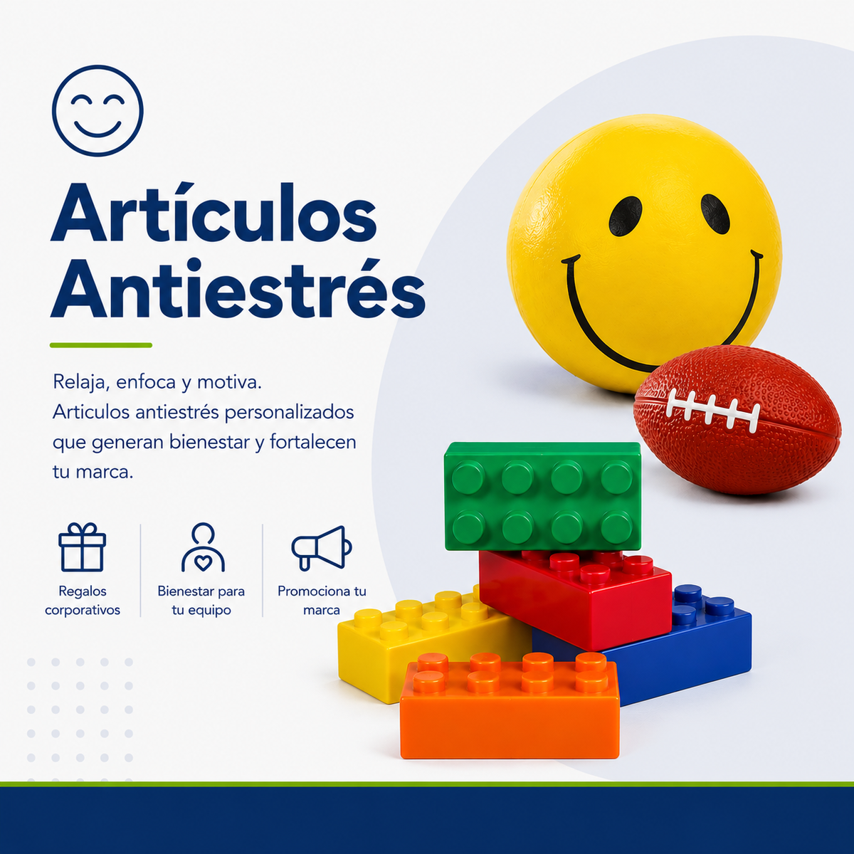 Artículos antiestrés personalizados para empresas y regalos corporativos