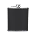 Set de licorera de acero inoxidable con vasos metálicos y caja de regalo personalizado para empresas.