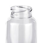 Cilindro de plástico PET personalizado de 575 ml con tapa twist-off y válvula de seguridad para empresas.