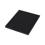 Espejo rectangular de bolsillo con tapa abatible que funciona como base, personalizable para marcas de belleza.