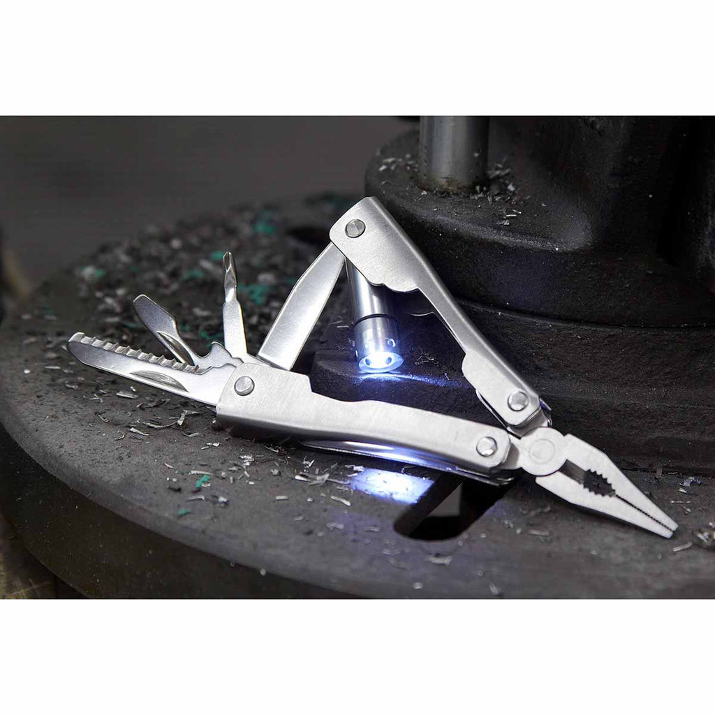 Mini multiherramientas de metal con 7 funciones personalizada para empresas.