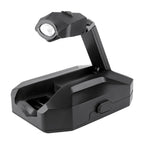 Kit de herramientas multifuncional con lámpara LED y estuche personalizado para empresas.
