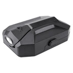 Kit de herramientas multifuncional con lámpara LED y estuche personalizado para empresas.