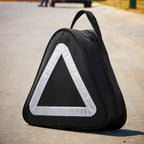 Kit de emergencia para automóvil con cables pasa corriente, linterna y poncho personalizado para empresas.