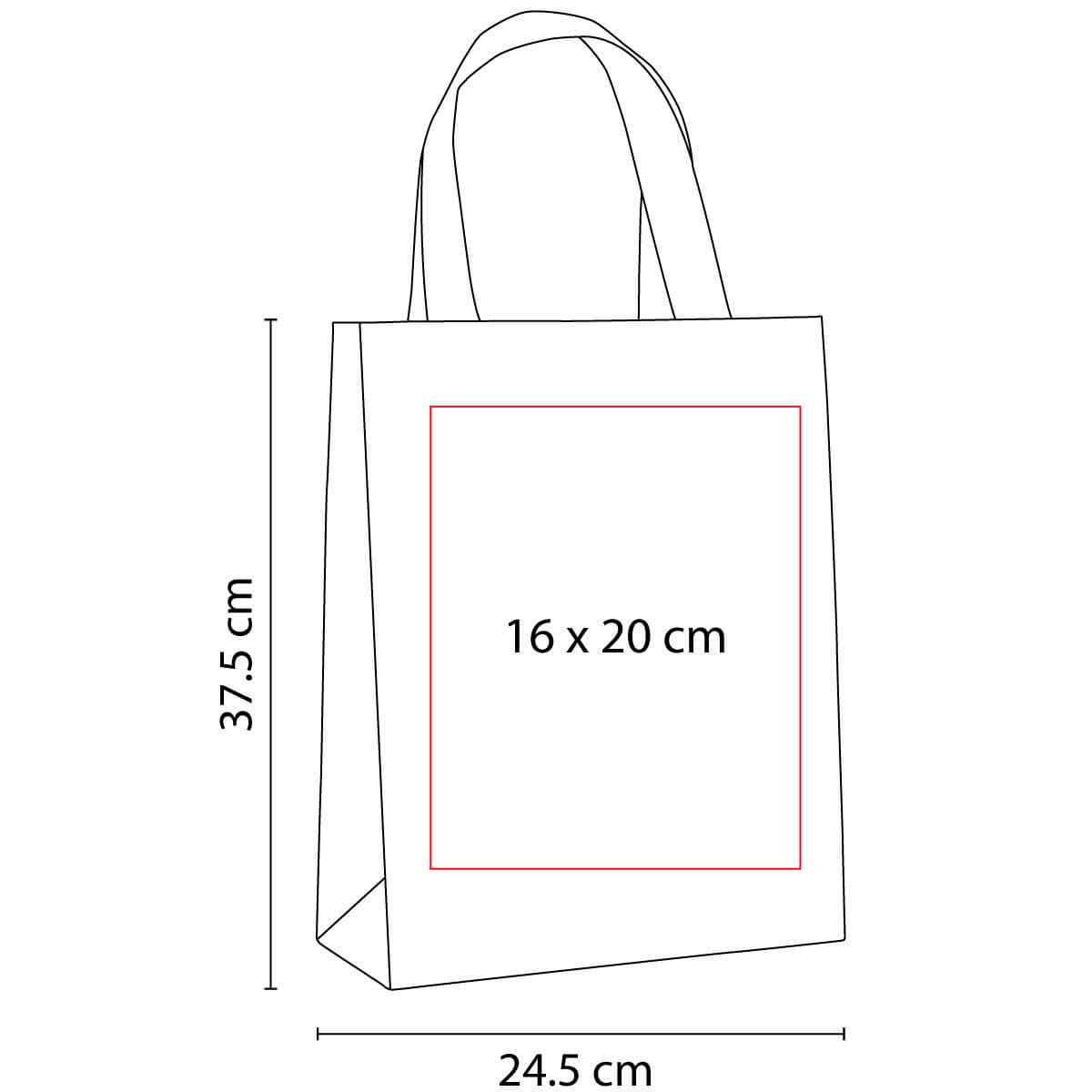 Bolsa Ecológica Reutilizable Personalizada con Fuelle
