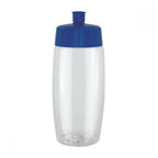 Cilindro de plástico PET personalizado de 575 ml con tapa twist-off y válvula de seguridad para empresas.