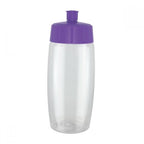 Cilindro de plástico PET personalizado de 575 ml con tapa twist-off y válvula de seguridad para empresas.