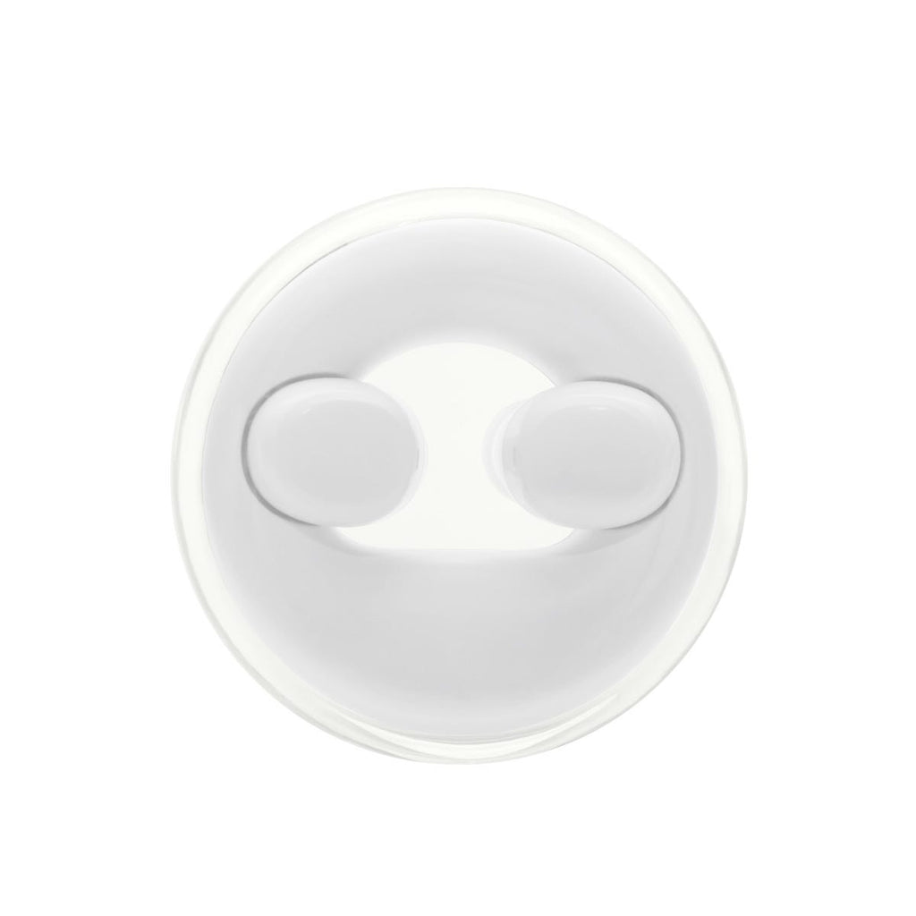 Audífonos Bluetooth personalizados con estuche de carga iluminado con luz LED y controles táctiles.