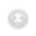 Audífonos Bluetooth personalizados con estuche de carga iluminado con luz LED y controles táctiles.