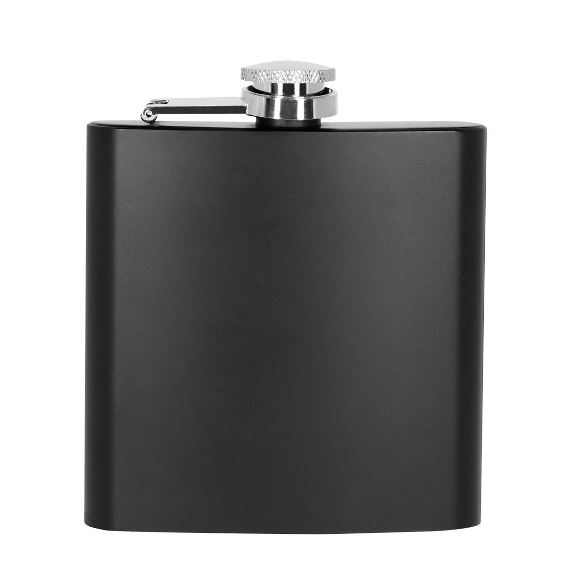 Licorera portátil de acero inoxidable de 177 ml personalizada para regalos corporativos y eventos.