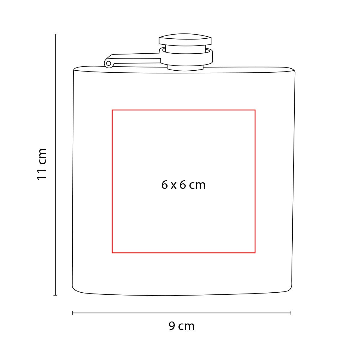 Licorera portátil de acero inoxidable de 177 ml personalizada para regalos corporativos y eventos.