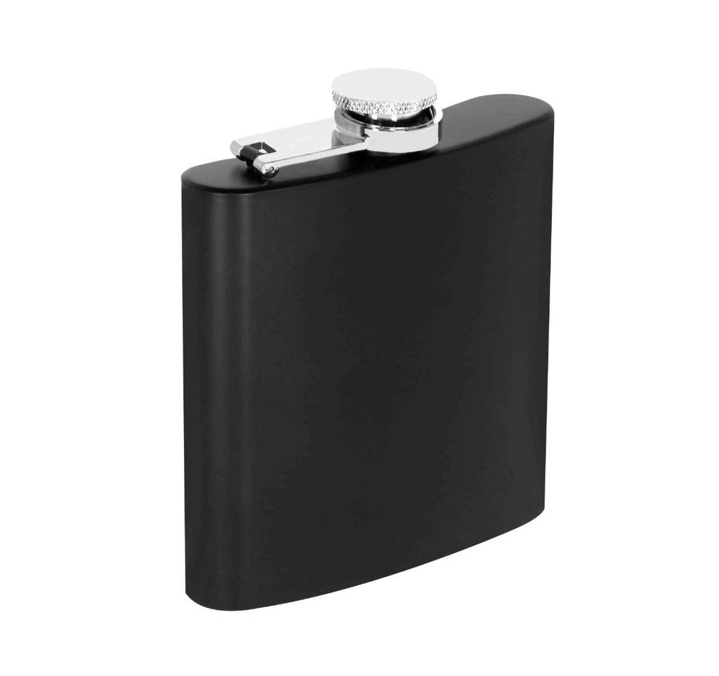 Licorera portátil de acero inoxidable de 177 ml personalizada para regalos corporativos y eventos.