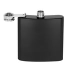 Licorera portátil de acero inoxidable de 177 ml personalizada para regalos corporativos y eventos.