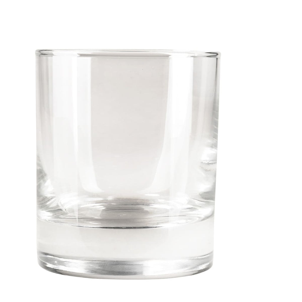 Set de bar con licorera, vaso de cristal y enfriadores de piedra en caja de madera personalizada.