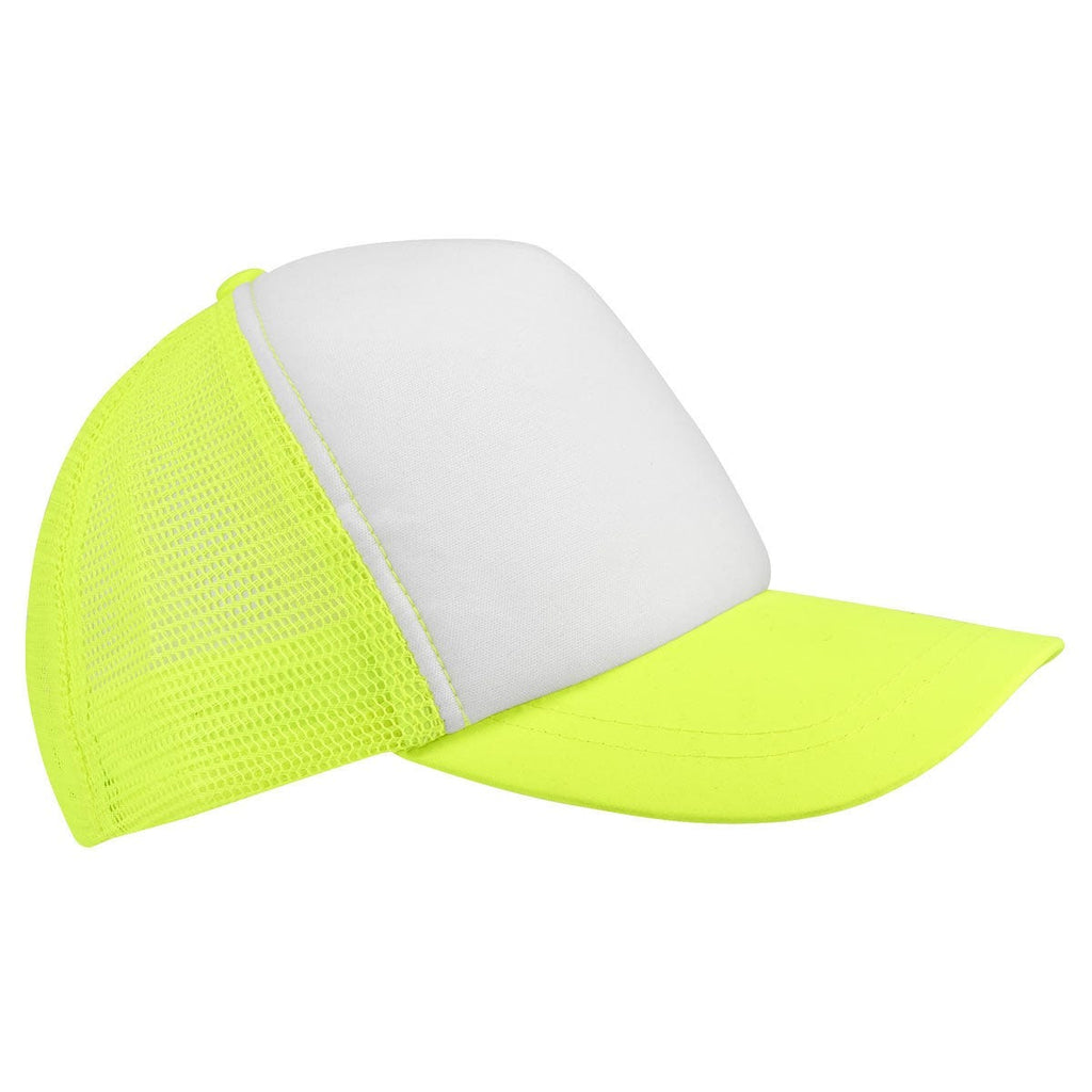 Gorra personalizada de 5 gajos con malla trasera, broche ajustable y personalización para empresas.