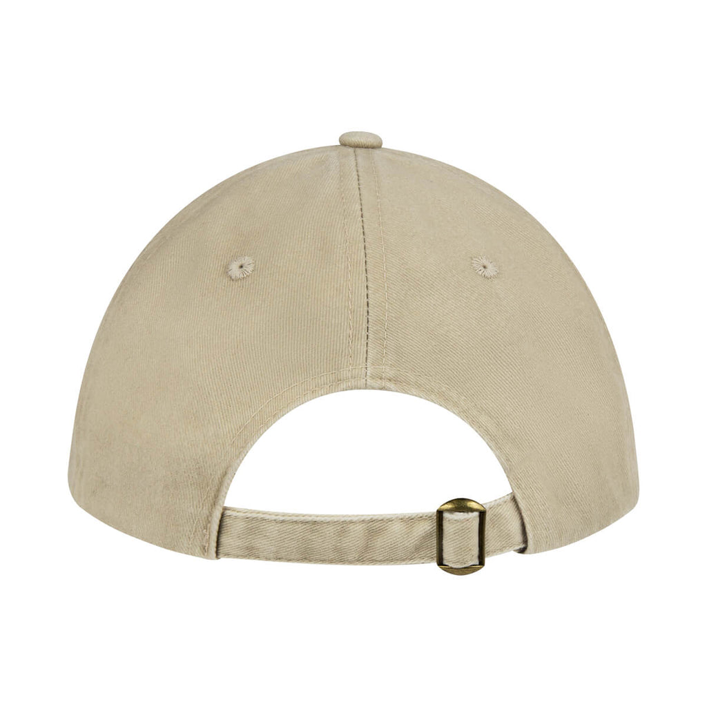 Gorra vintage personalizada de algodón con acabado deslavado, visera rígida y ajuste metálico para empresas.