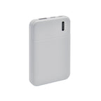 Power bank personalizada de 5,000 mAh con puerto USB e indicadores LED para empresas.
