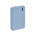 Power bank personalizada de 5,000 mAh con puerto USB e indicadores LED para empresas.