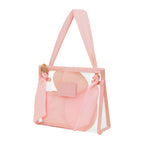 Set de limpieza facial con banda ajustable para el cabello, cepillo de silicón, esponja facial y bolsa de malla personalizada.