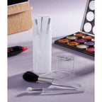 Set de cinco brochas y aplicadores para maquillaje con estuche personalizado para empresas y marcas de belleza.