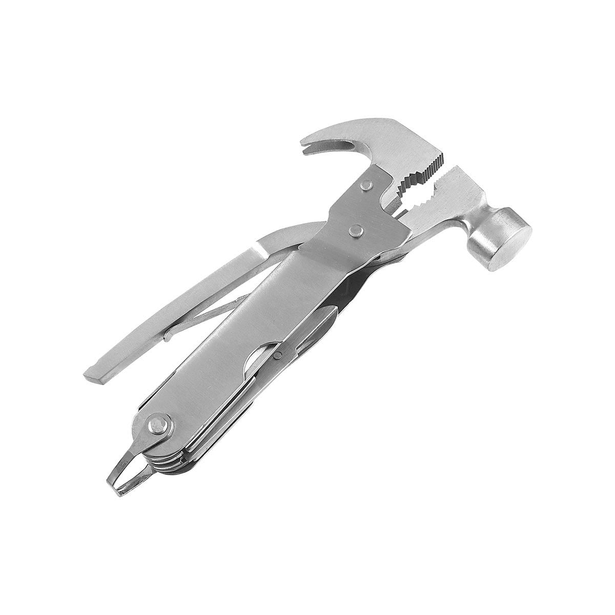 Martillo multiherramienta de metal con pinza y accesorios personalizado para empresas.