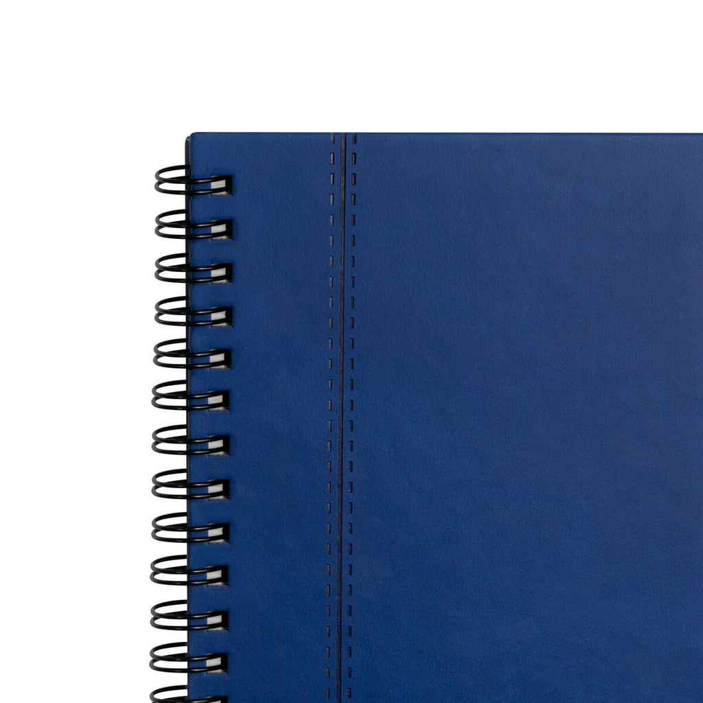 Libreta ejecutiva personalizada con espiral, cubierta de curpiel y personalización para empresas | Maasa