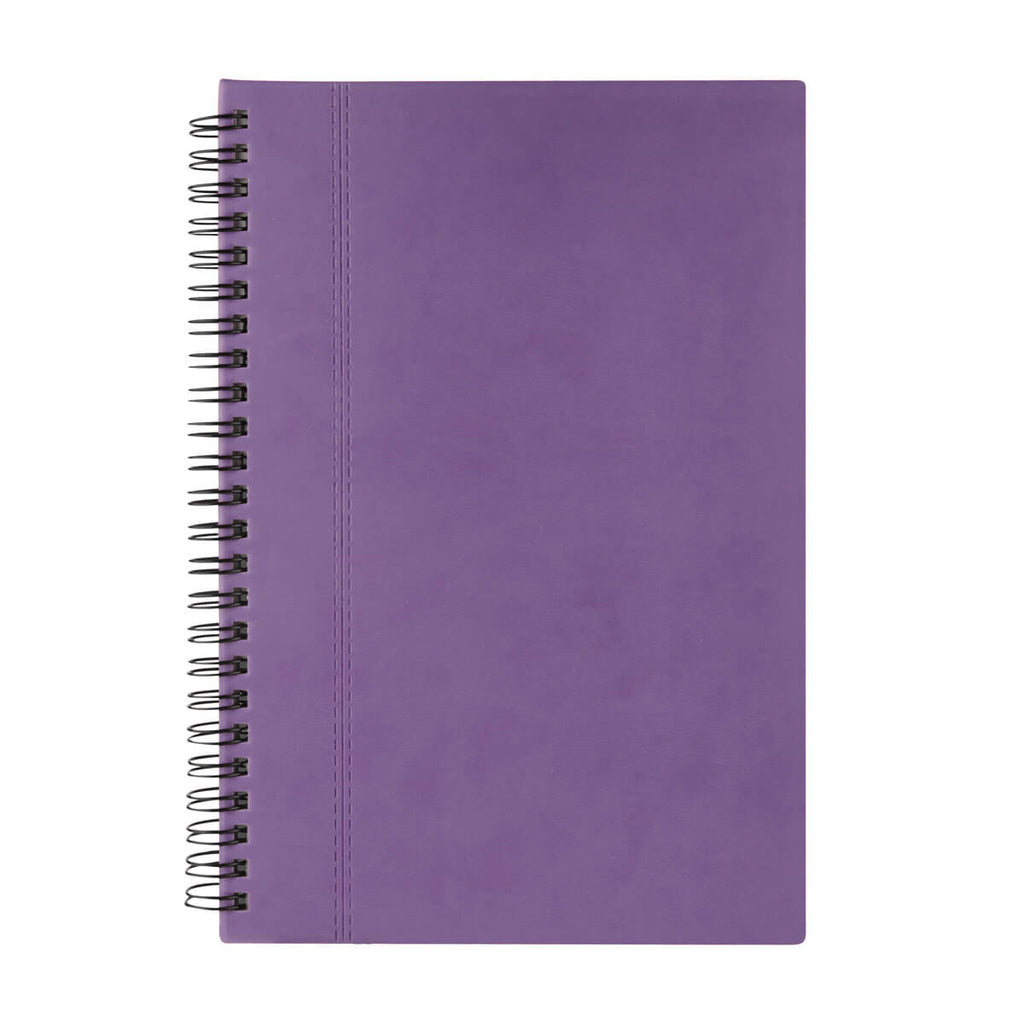 Libreta ejecutiva personalizada con espiral, cubierta de curpiel y personalización para empresas | Maasa