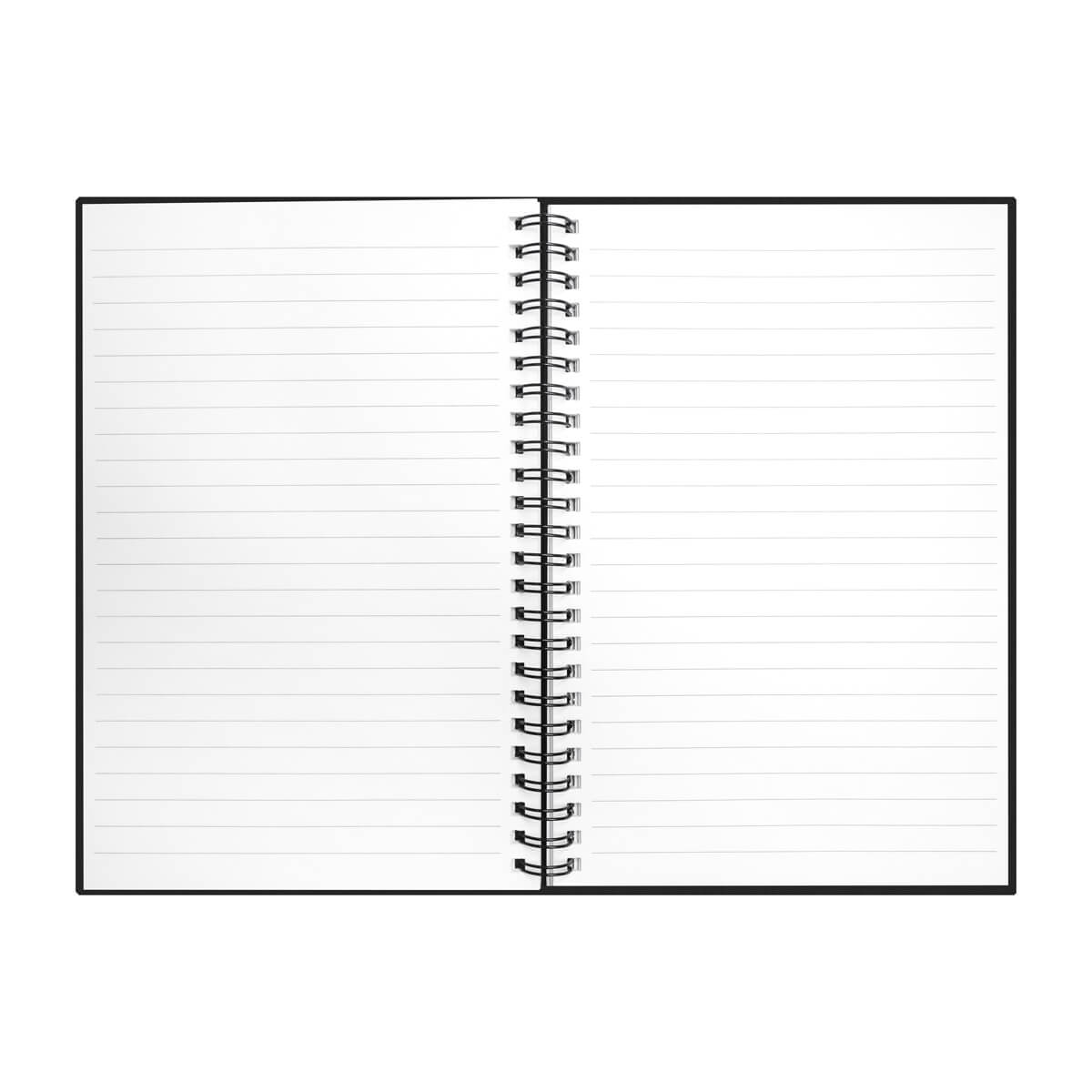 Libreta ejecutiva personalizada con espiral, cubierta de curpiel y personalización para empresas | Maasa
