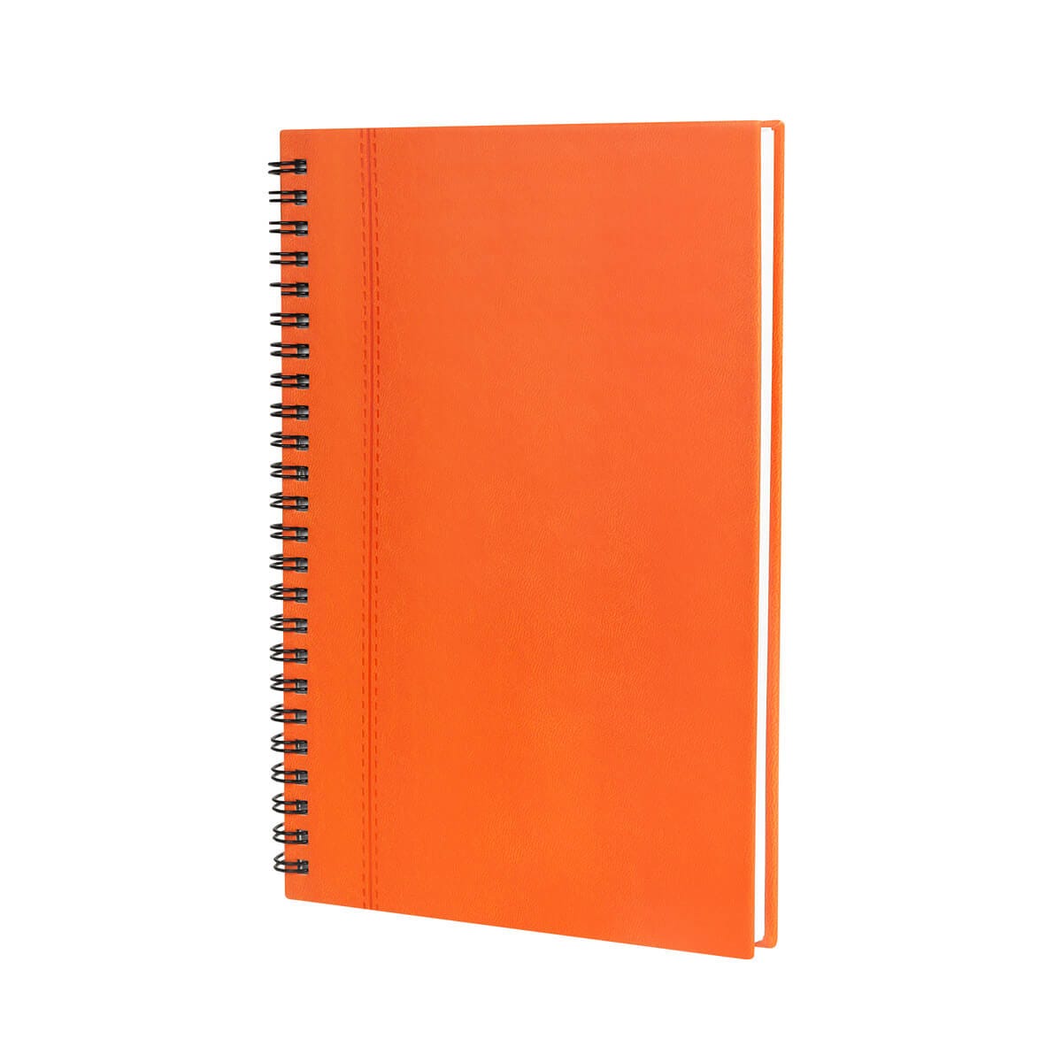 Libreta ejecutiva personalizada con espiral, cubierta de curpiel y personalización para empresas | Maasa