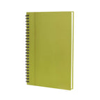 Libreta ejecutiva personalizada con espiral, cubierta de curpiel y personalización para empresas | Maasa