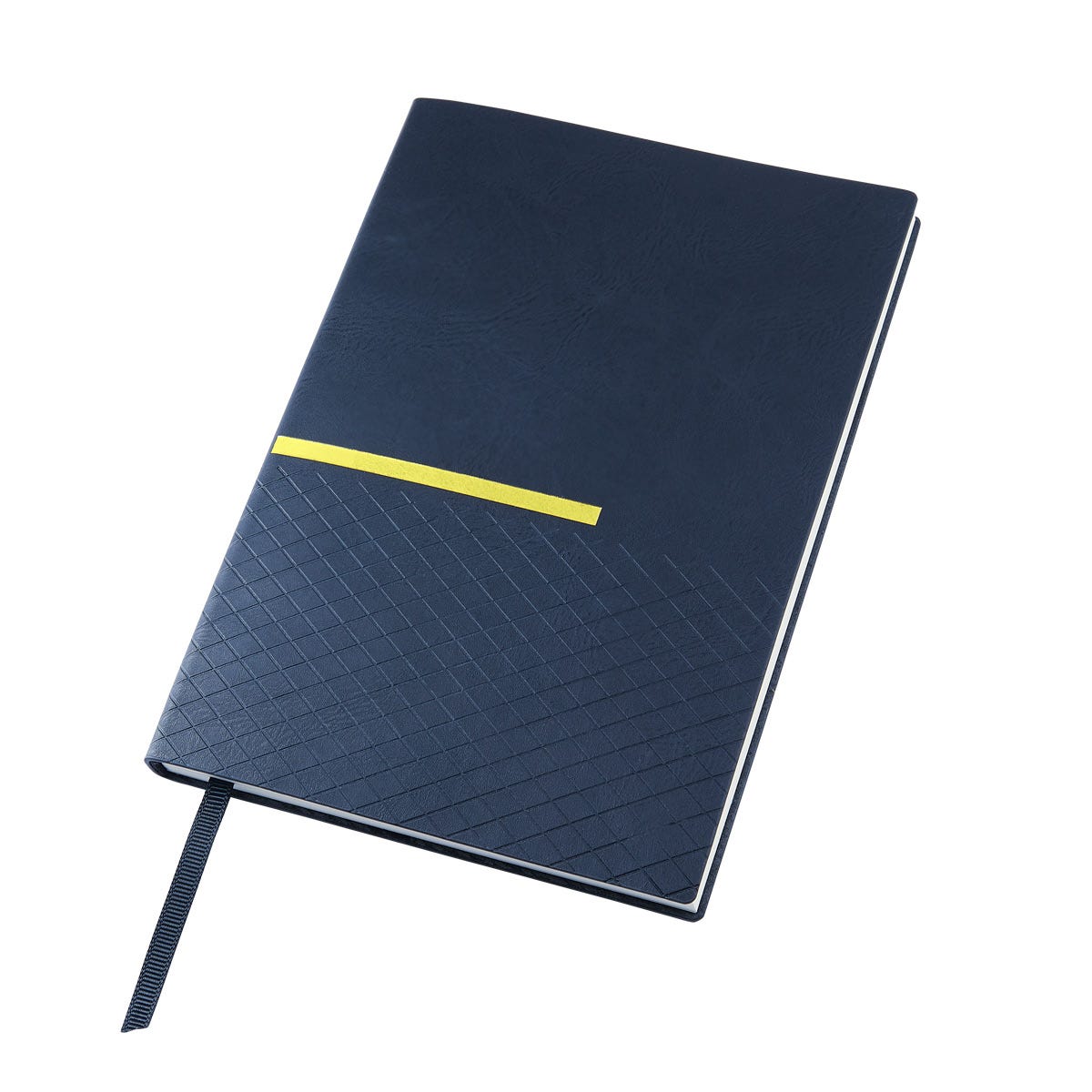 Kit ejecutivo personalizado con libreta de curpiel, bolígrafo metálico y caja de regalo para empresas.