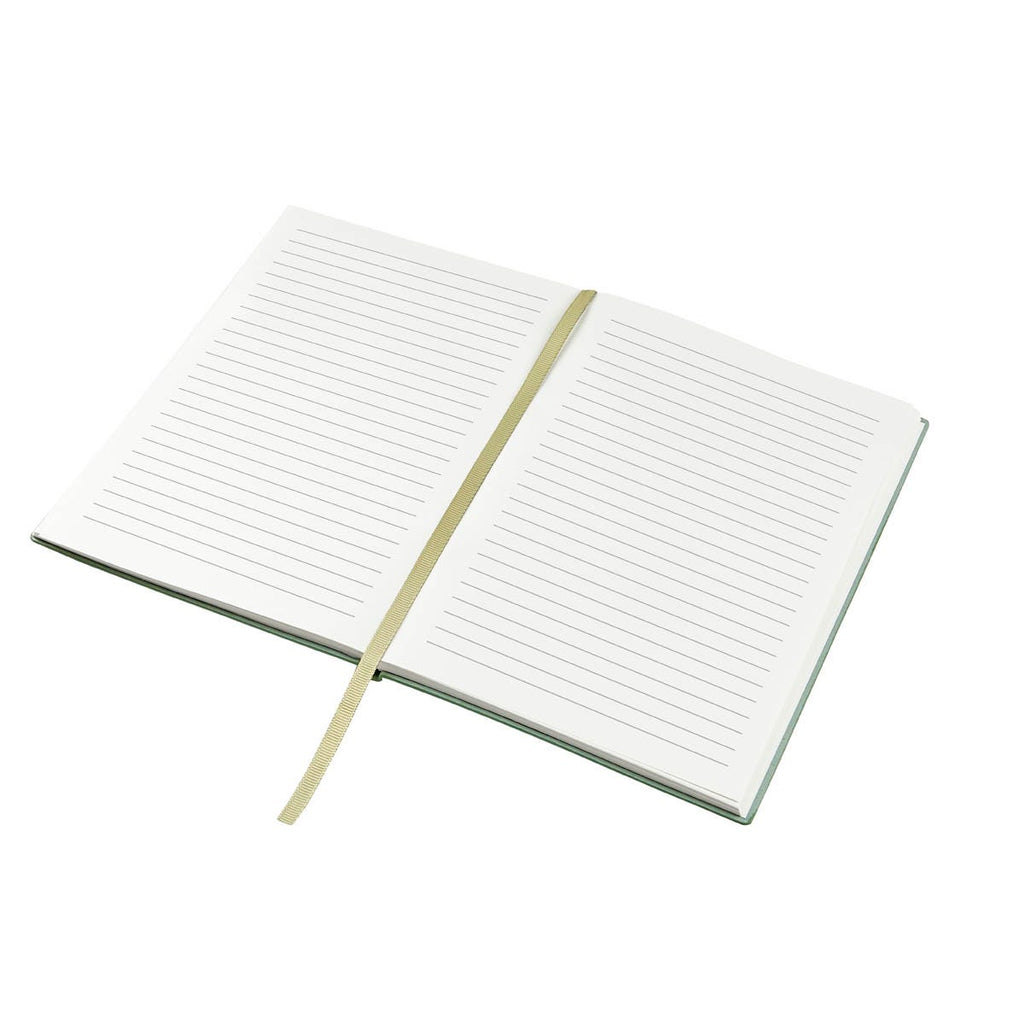 Kit ejecutivo personalizado con libreta de curpiel, bolígrafo metálico y caja de regalo para empresas.