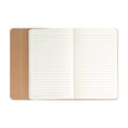 Libreta ecológica personalizada con soporte para smartphone, notas adhesivas y organizador de bolígrafos para empresas.