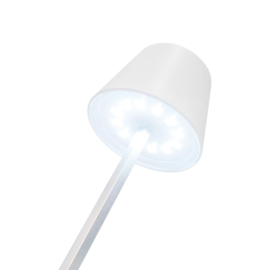 Lámpara de mesa LED con botón táctil y 3 intensidades personalizada para empresas.