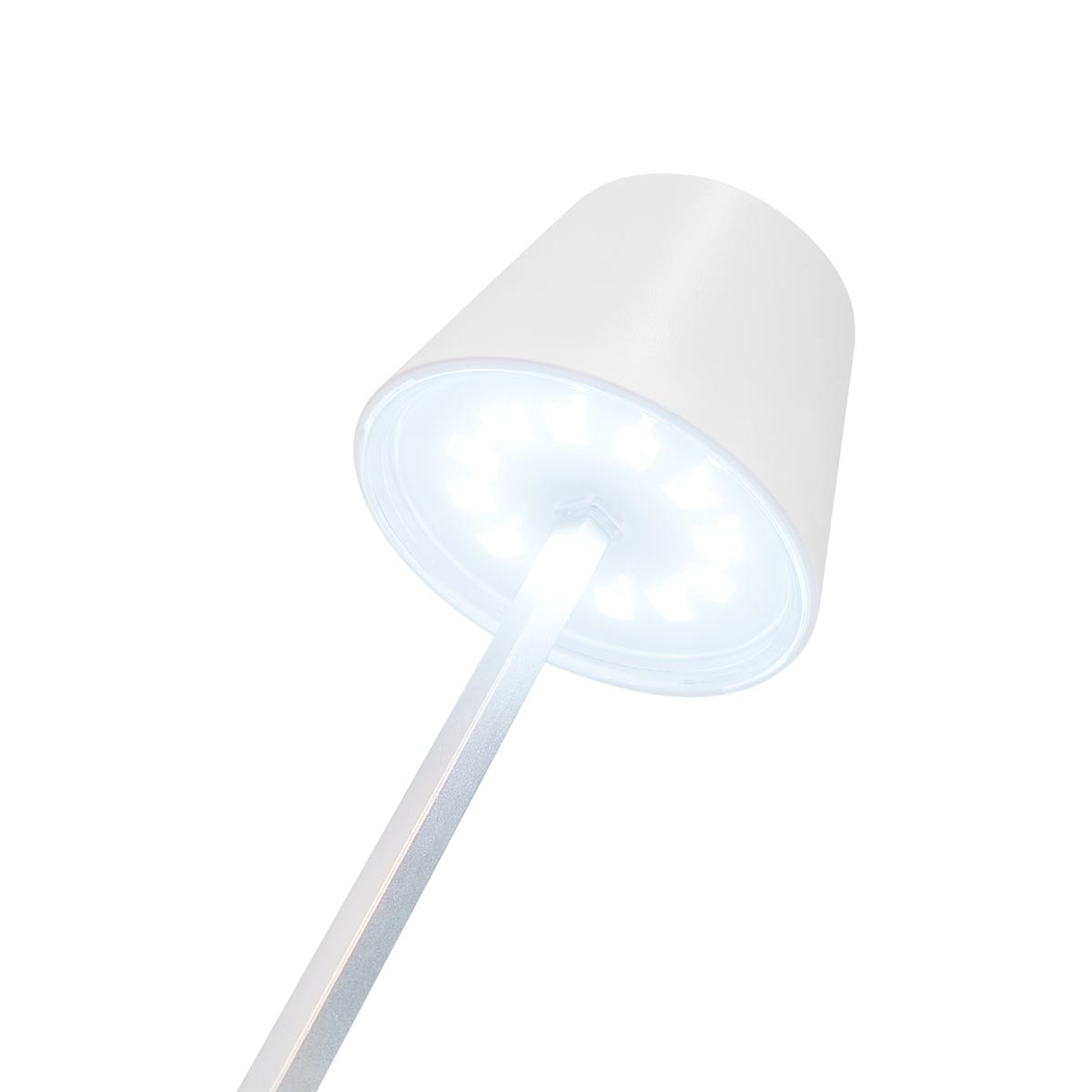 Lámpara de mesa LED con botón táctil y 3 intensidades personalizada para empresas.