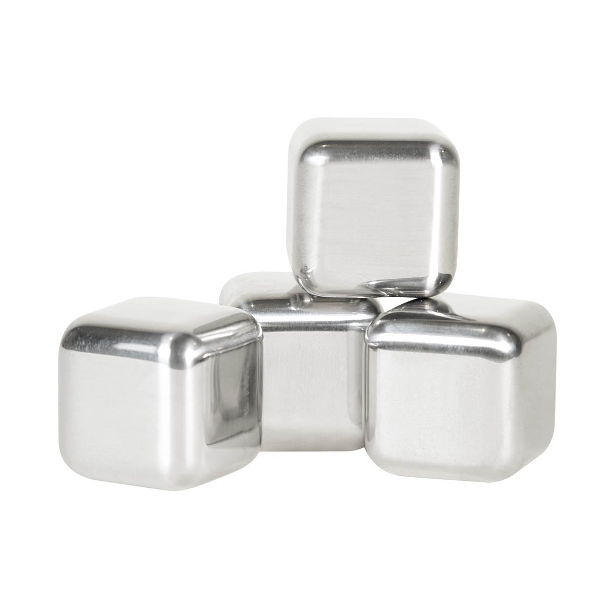 Set de bar con licorera con funda de curpiel, vaso de cristal, mini vasos metálicos, cubos enfriadores y caja rígida de regalo personalizada.