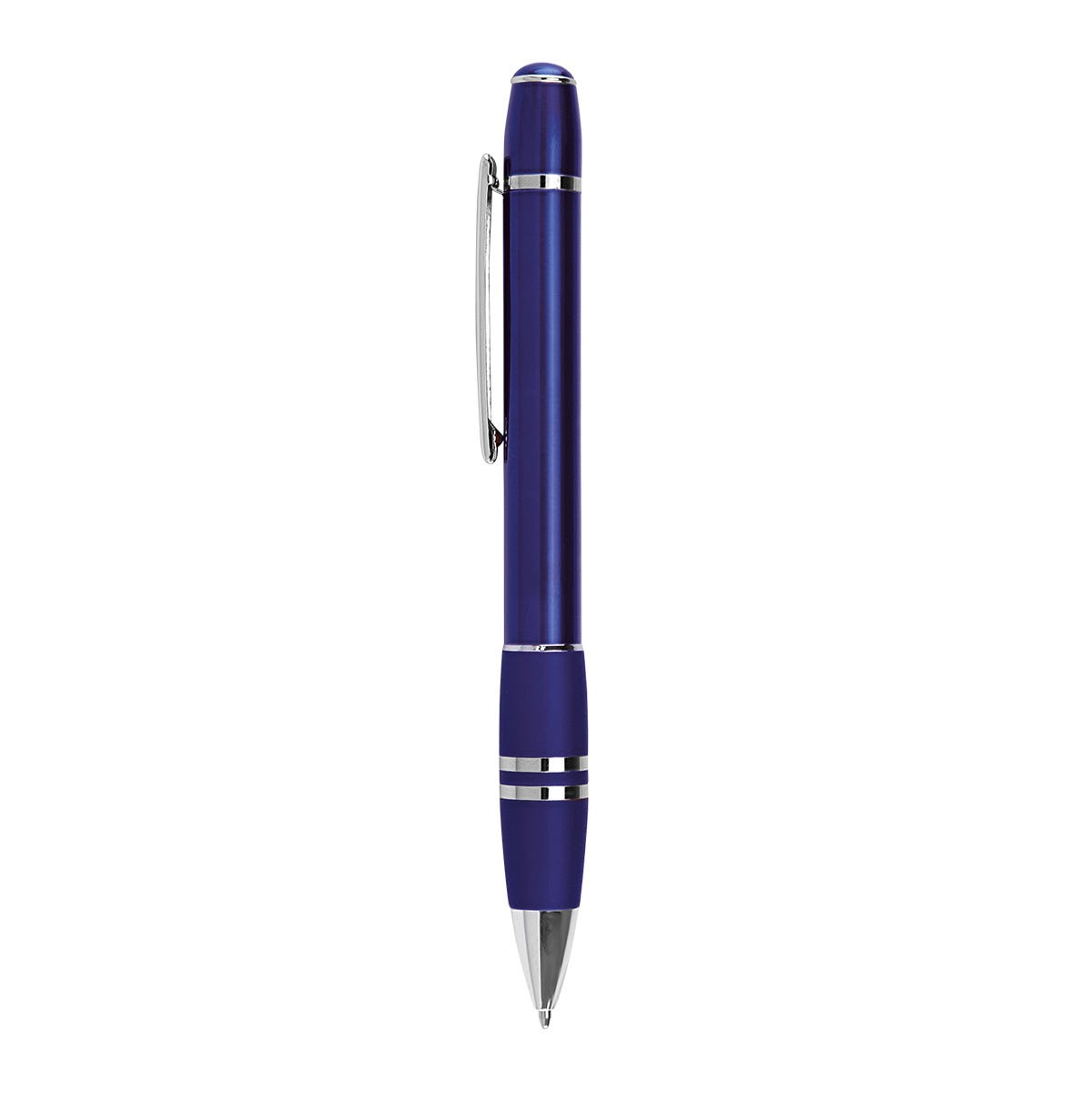 Bolígrafo ejecutivo personalizado de aleación de cobre con grip antiderrapante, mecanismo twist y estuche para empresas.
