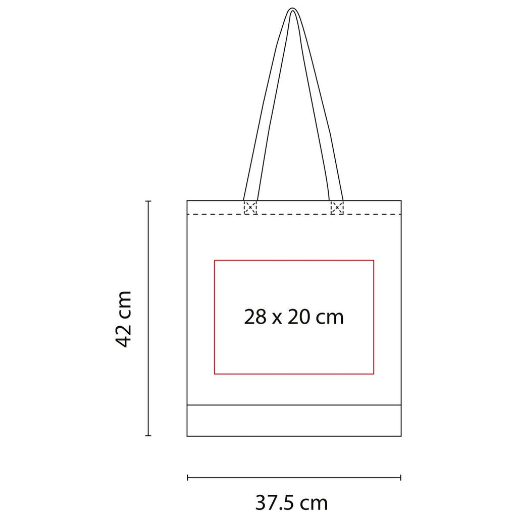 Bolsa ecológica personalizada de yute y algodón con asas resistentes para eventos corporativos y promociones empresariales.