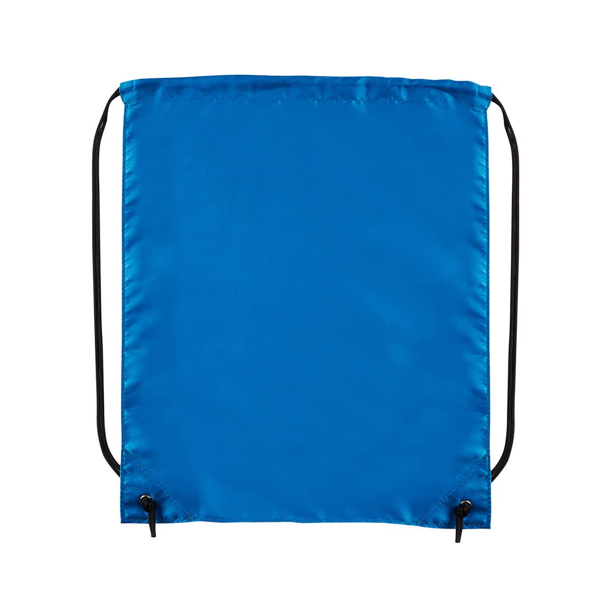 Bolsa mochila promocional personalizada con cordón y cierre de jareta para eventos corporativos y campañas publicitarias.
