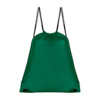Bolsa mochila promocional personalizada con cordón y cierre de jareta para eventos corporativos y campañas publicitarias.