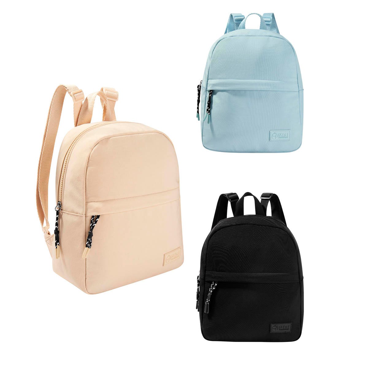 Mini Backpack Casual Personalizada en 3 colores diferentes