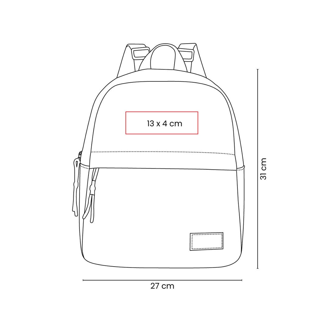 Mini Backpack Casual Personalizada en 3 colores diferentes