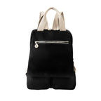 Mochila casual promocional personalizada para empresas con compartimento para laptop de 13 pulgadas y múltiples bolsillos organizadores.