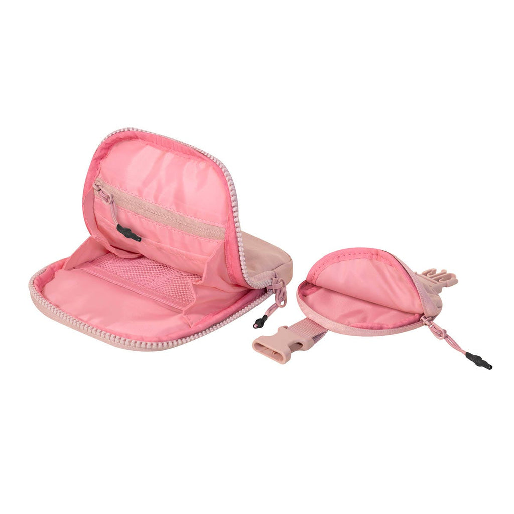 Bolso crossbody de viaje personalizado con compartimentos, correa ajustable y monedero para empresas.