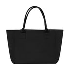Bolsa promocional personalizada de poliéster con fuelle, asas reforzadas y bolsillo interno para eventos corporativos.