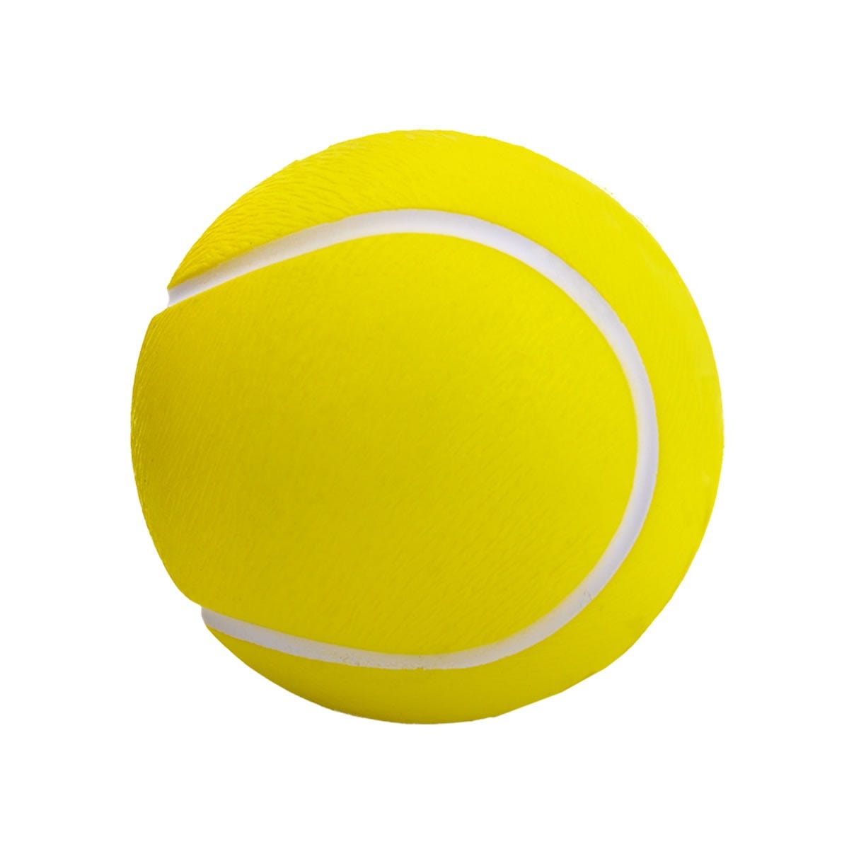Anti-stress personalizado con forma de pelota de tenis para empresas y eventos deportivos.