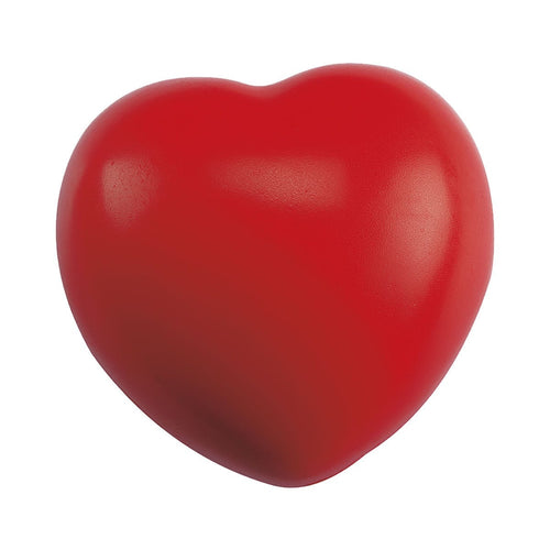 Anti-stress promocional con forma de corazón personalizado para empresas y campañas corporativas.