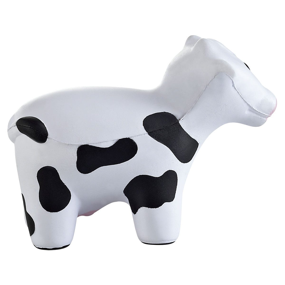 Anti-stress promocional con figura de vaca personalizado para empresas y eventos.