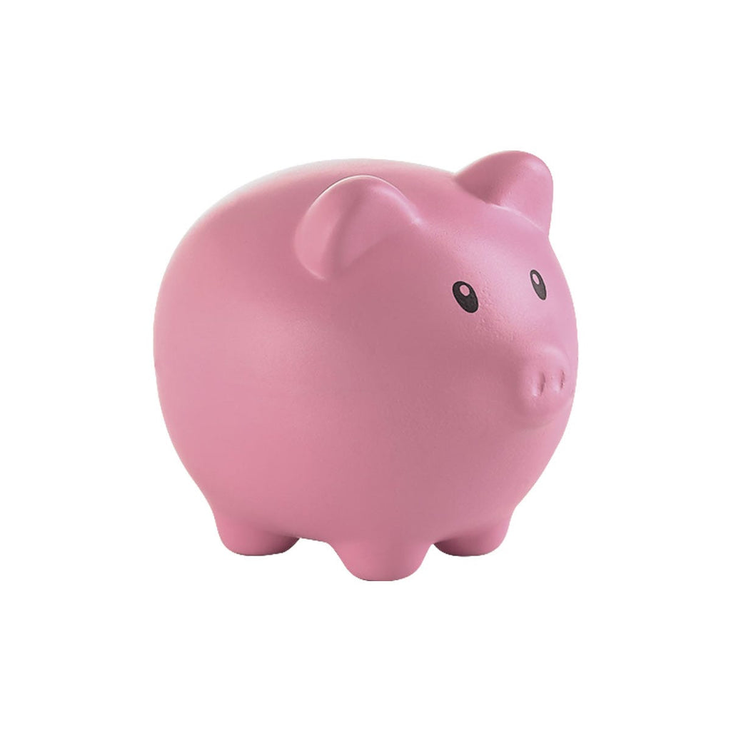 Anti-stress promocional con figura de puerquito personalizado para empresas y eventos corporativos.